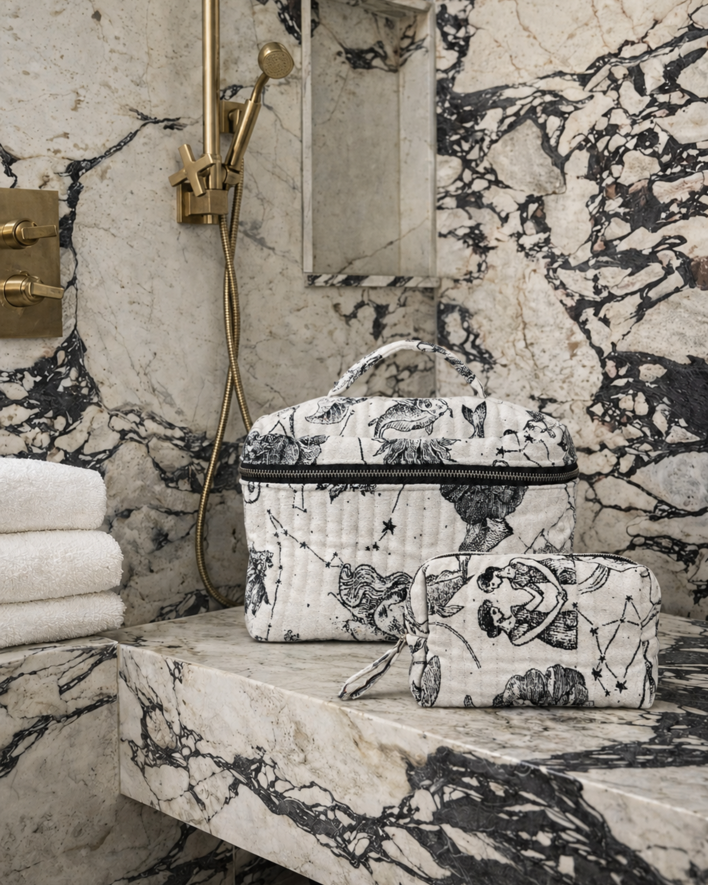 COSMOS VANITY & POUCH SET