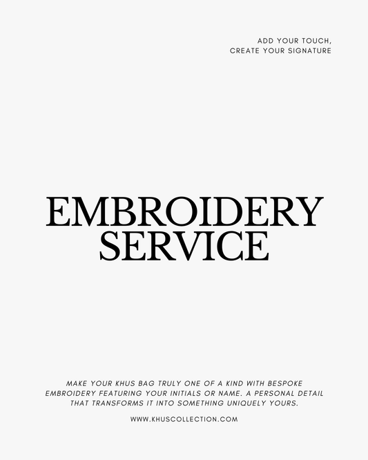 EMBROIDERY SERVICE