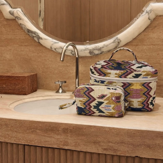 WESTERN CHIC VANITY & POUCH SET