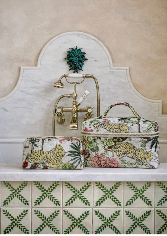 TROPICS IN COLOR VANITY & POUCH SET